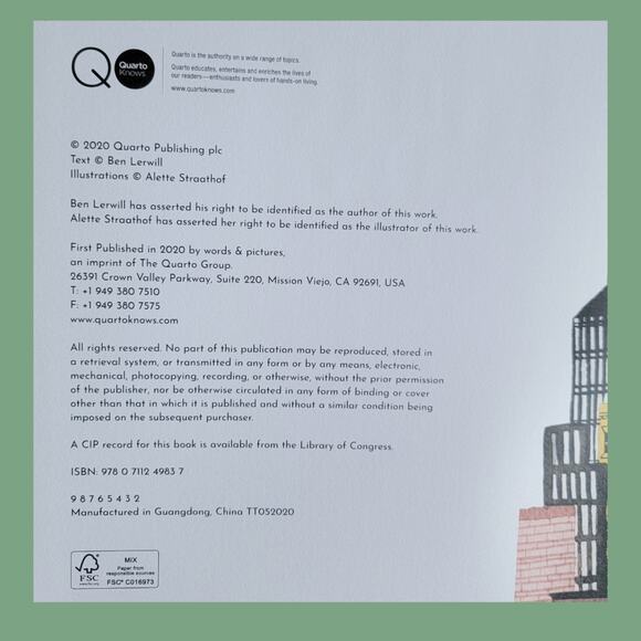 Ben Lerwill  "One World Many Colors" Non-Fiction Children's Book, 2020 - Picture 3 of 7